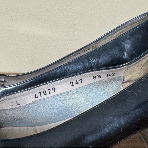 Salvatore Ferragamo Pumps Heel Leather - Picture 7 of 16